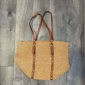 Michael kors woven bag